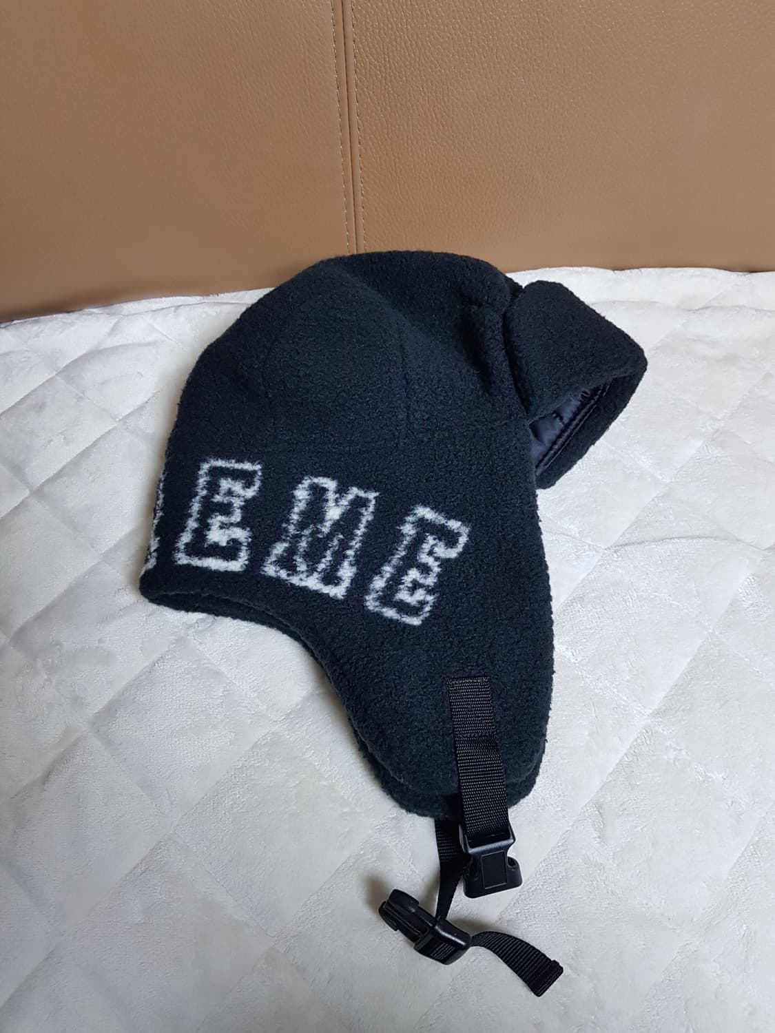 슈프림 셔링 트루퍼 햇 모자 블랙 23FW 상품이미지2