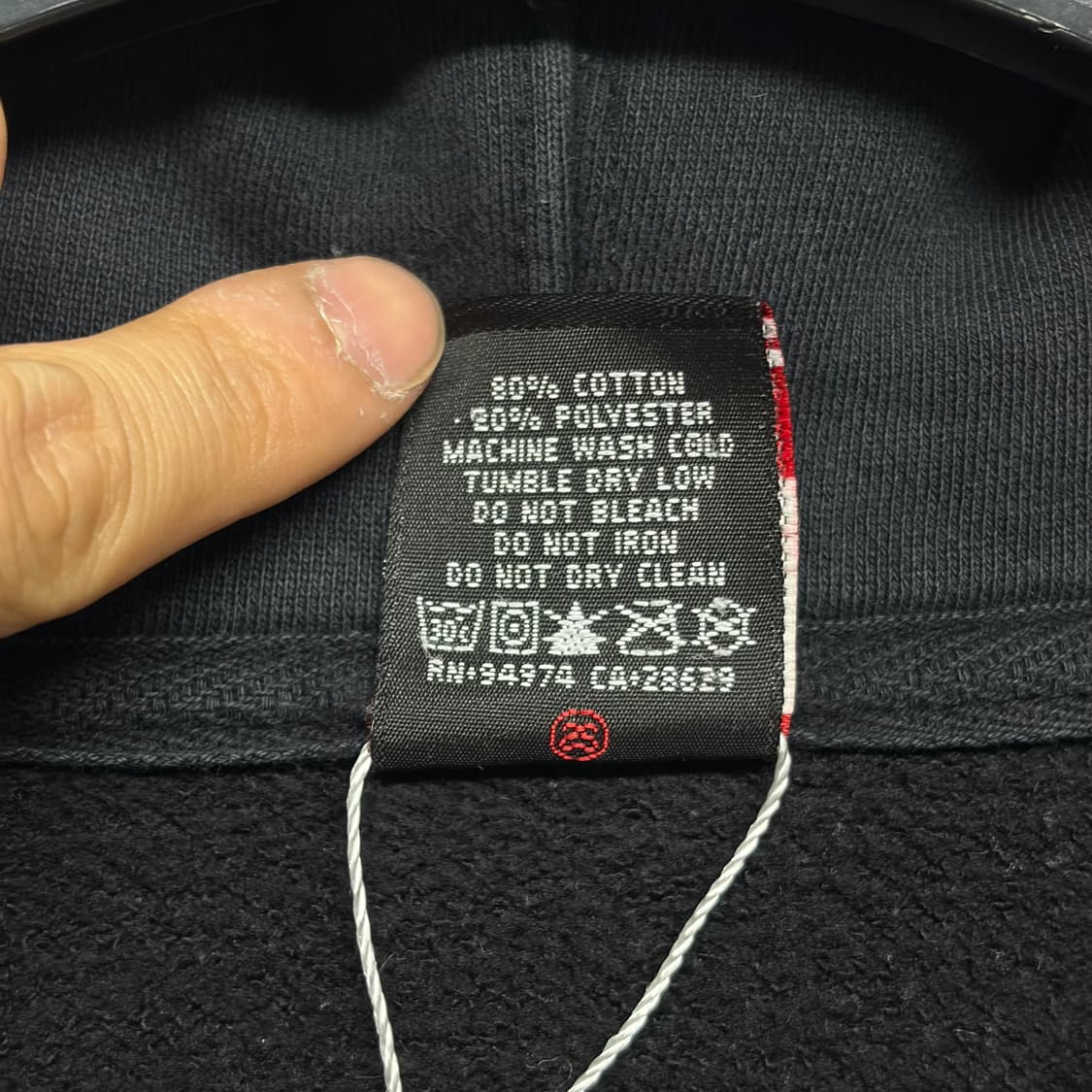 00S 스투시 더블S링 후디 상품이미지6