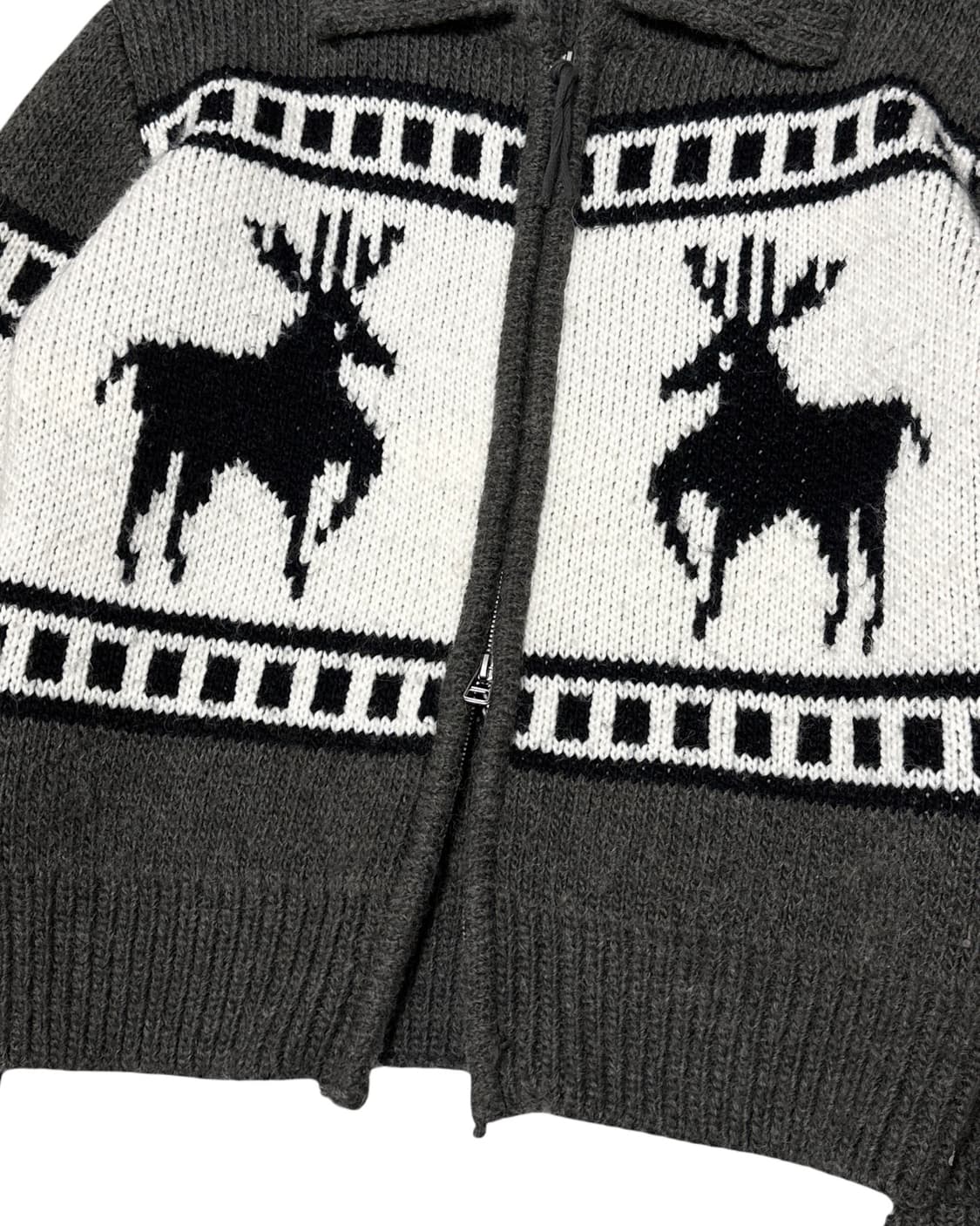 파르티멘토 노르딕 투웨이 니트집업 상품이미지4