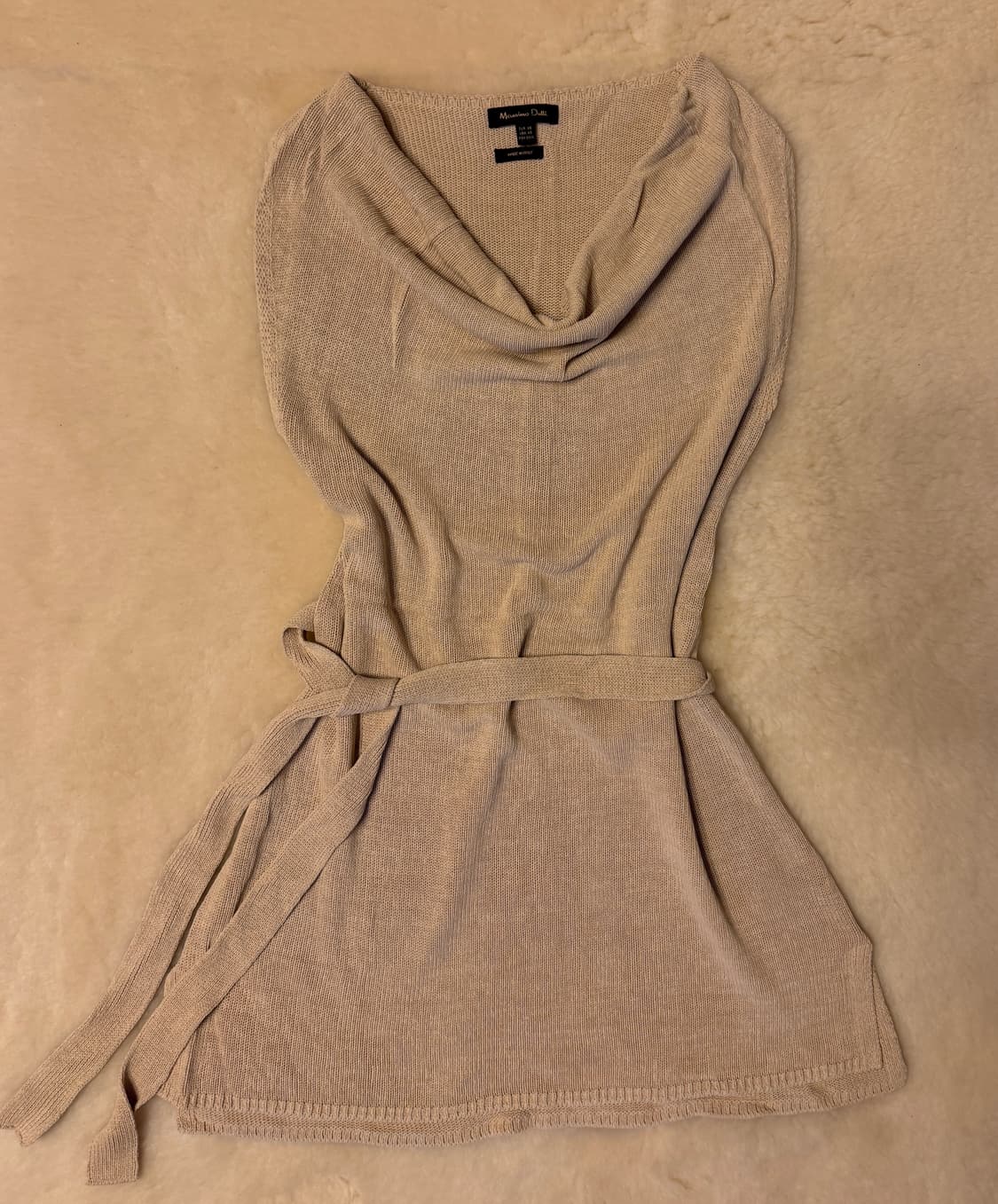 마시모두띠 슬리브리스 니트 xs(새상품) 상품이미지1