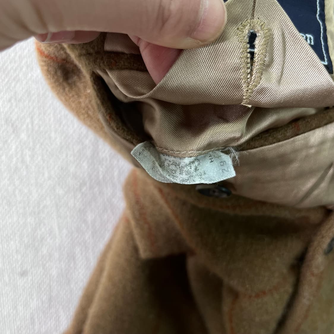 100 폴로랄프로렌 90s 울 체크 블레이저 자켓 상품이미지8