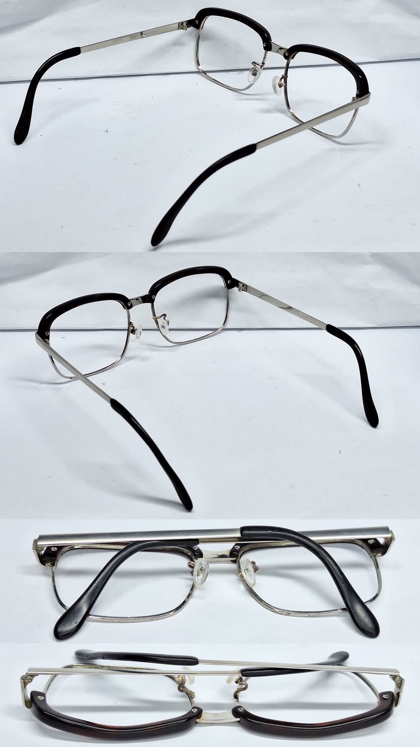 80s 일본 ROSIER n38 SPM 100 선플래티늄 하금테 안경테 상품이미지5
