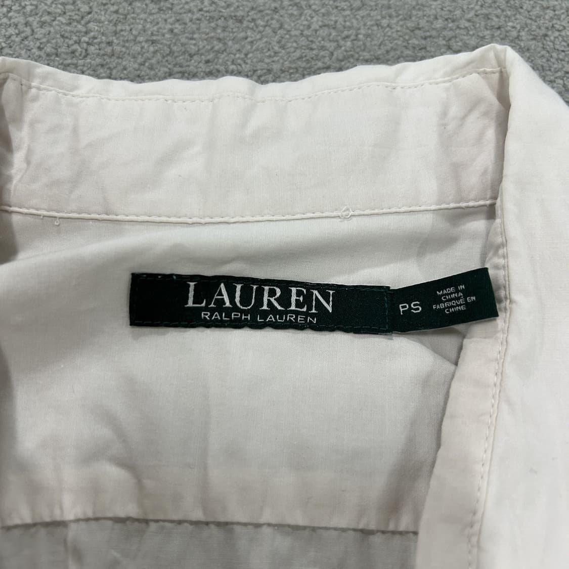 로렌 랄프로렌 화이트 셔츠 블라우스 s 상품이미지2