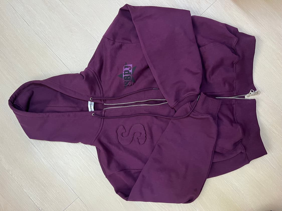 [당일배송] 썬번프로젝트 로고 패치 후드집업, 썬번프로젝트 후디 상품이미지2