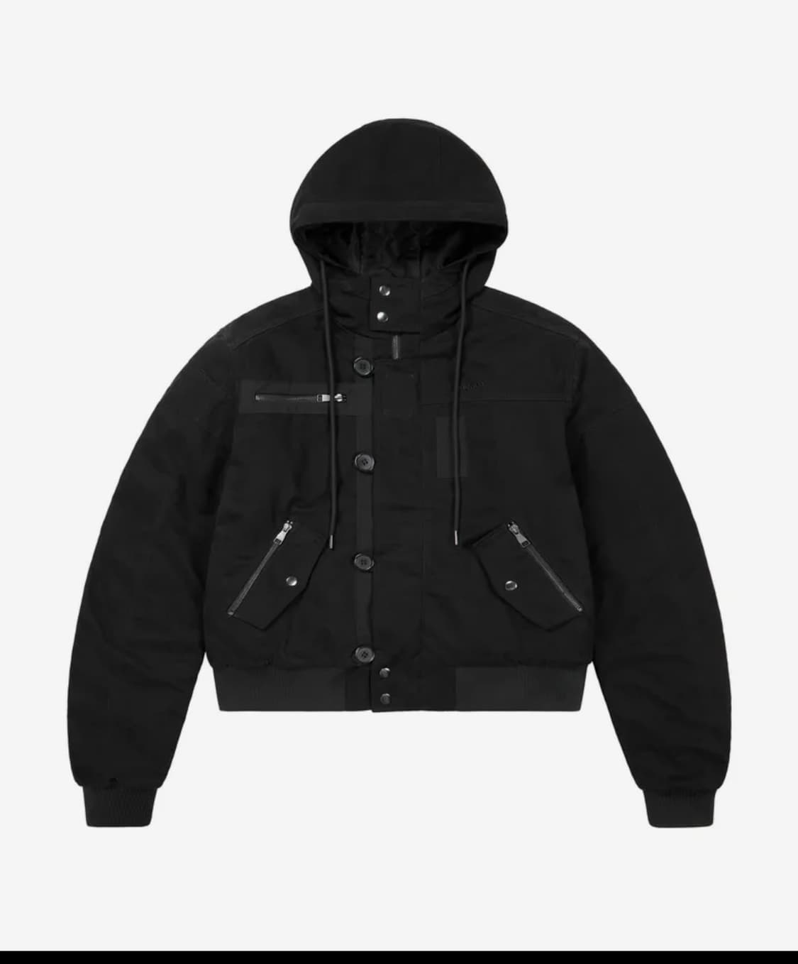 아캄 buttonplacket cotton ma-1 jacket 교환 상품이미지1