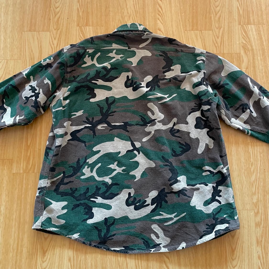 빈티지 카모 밀리터리 셔츠 상품이미지6