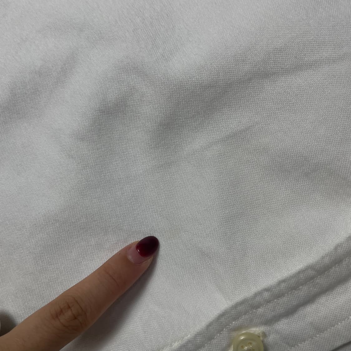 폴로 랄프로렌 화이트 빅포니 긴팔 셔츠 M 상품이미지5