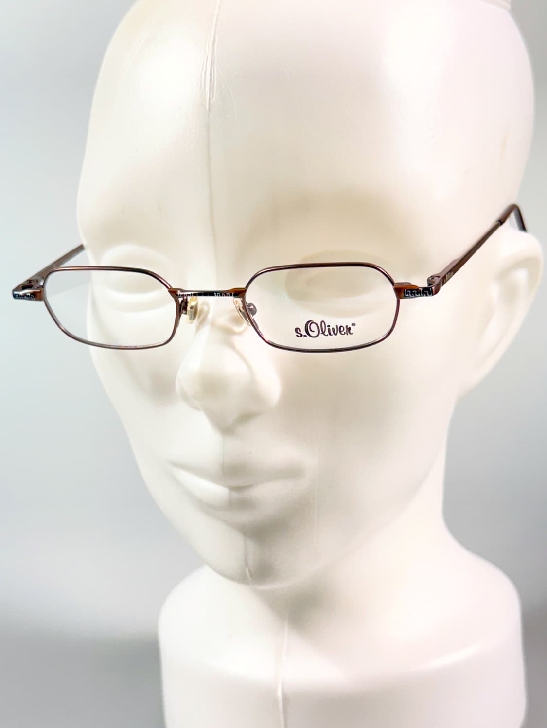 90s 독일제 s.Oliver 슬림 스퀘어 빈티지 안경 상품이미지9