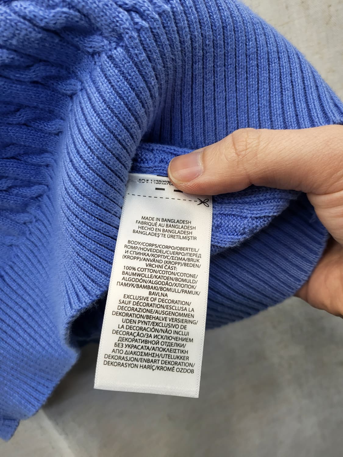 폴로 랄프로렌 반팔 니트 상품이미지4