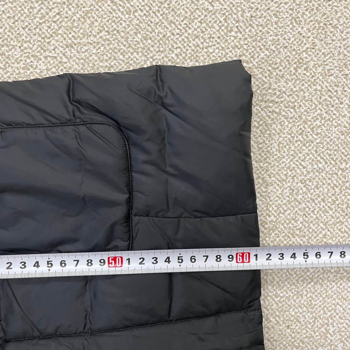 [L] 꼼뜨와데꼬또니에 블랙 퀄팅 경량 패딩 자켓 0107M1 상품이미지6