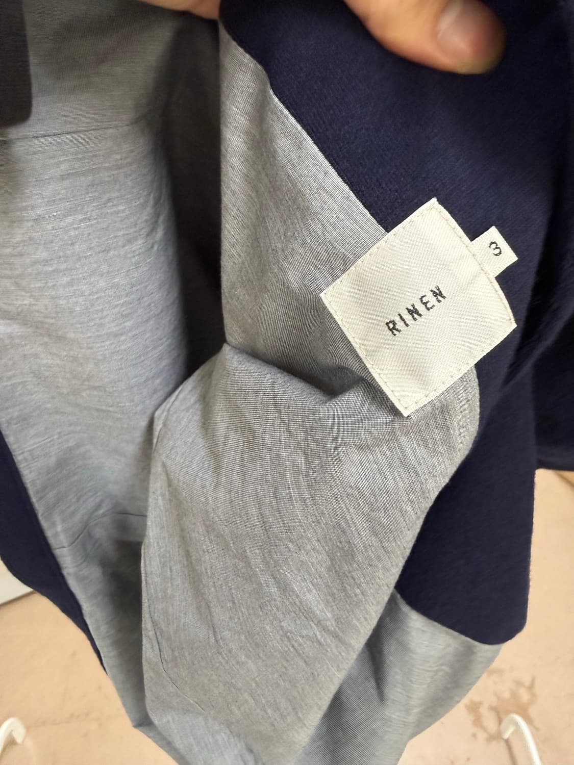 Rinen 울 자켓 상품이미지3