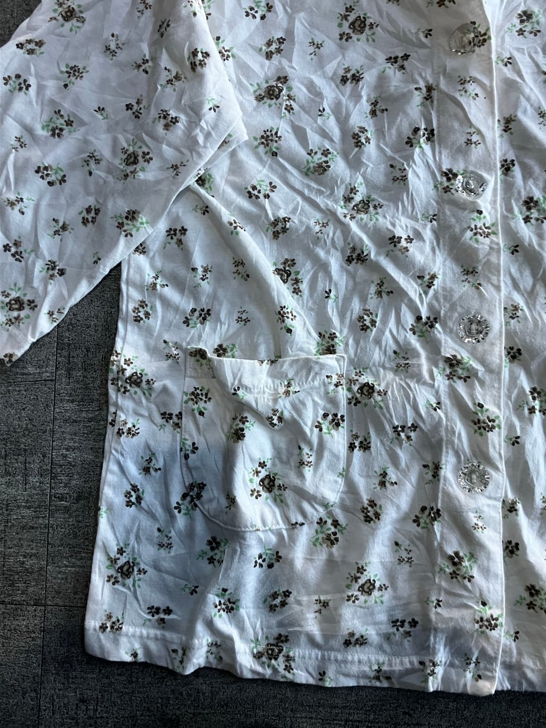 일본빈티지 Elienline 하구미모리걸 달천깔페어리 버튼가디건 상품이미지2