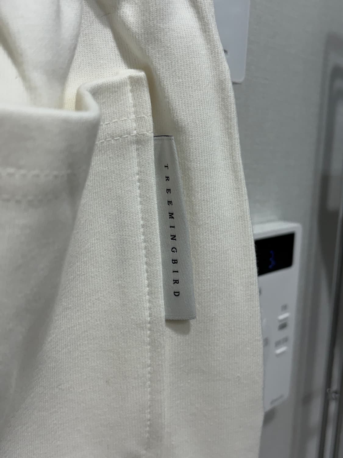 트리밍버드 트레이닝스커트 화이트 상품이미지3