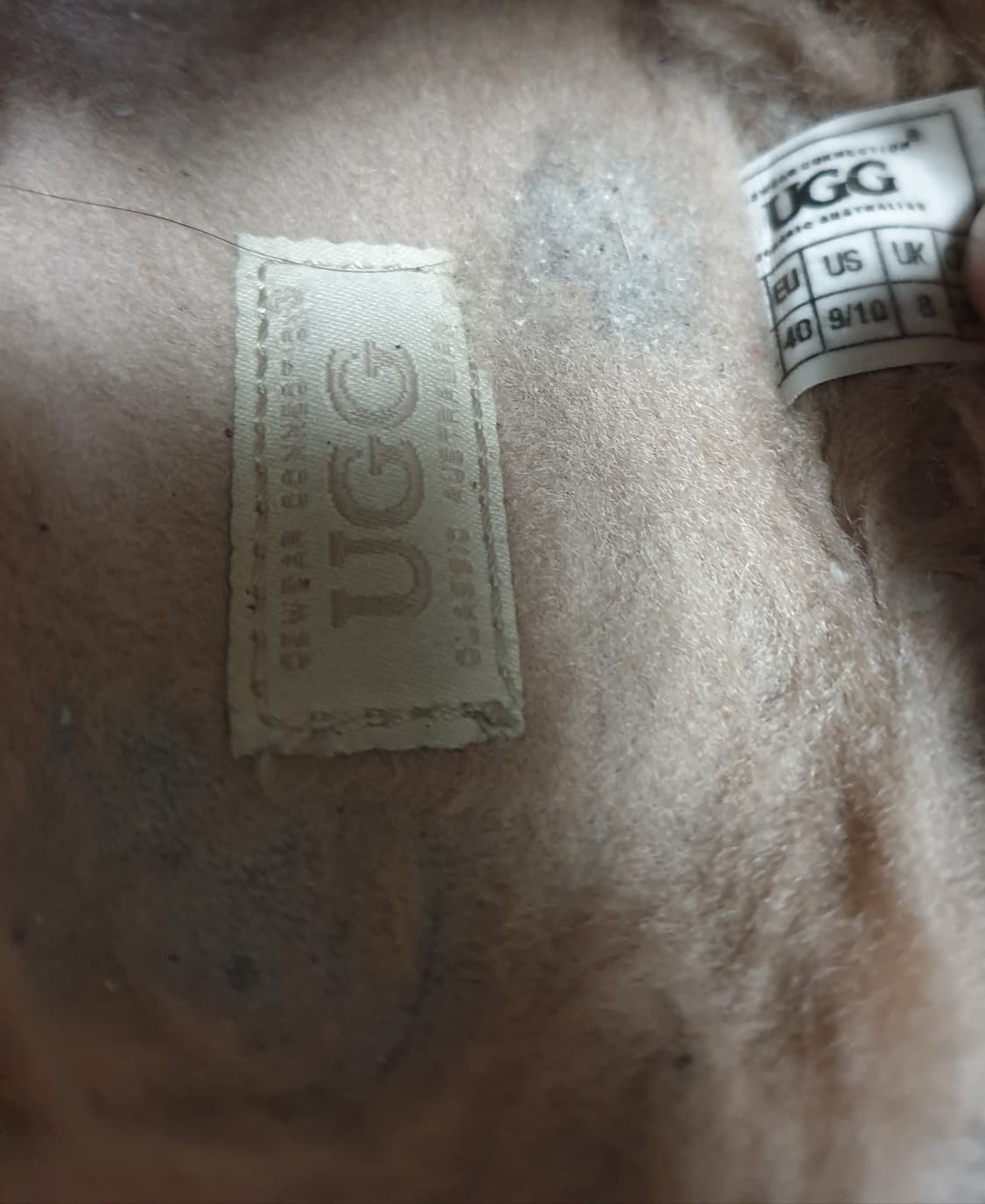 호주 오즈웨어 코케트 스트랩 털끈 슬리퍼 체스트넛 (250) 상품이미지6