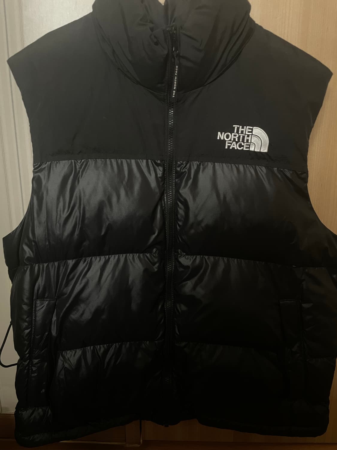 노스페이스 눕시 패딩 조끼 xl 105 블랙 상품이미지3