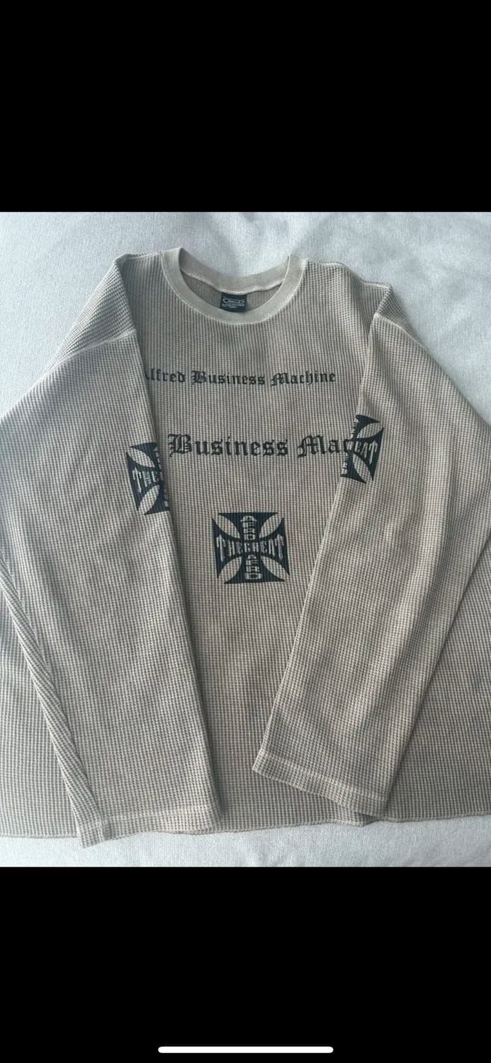 Alfred 알프레드 와플 롱 슬리브리스 카키 M 헤리티지플로스 상품이미지2