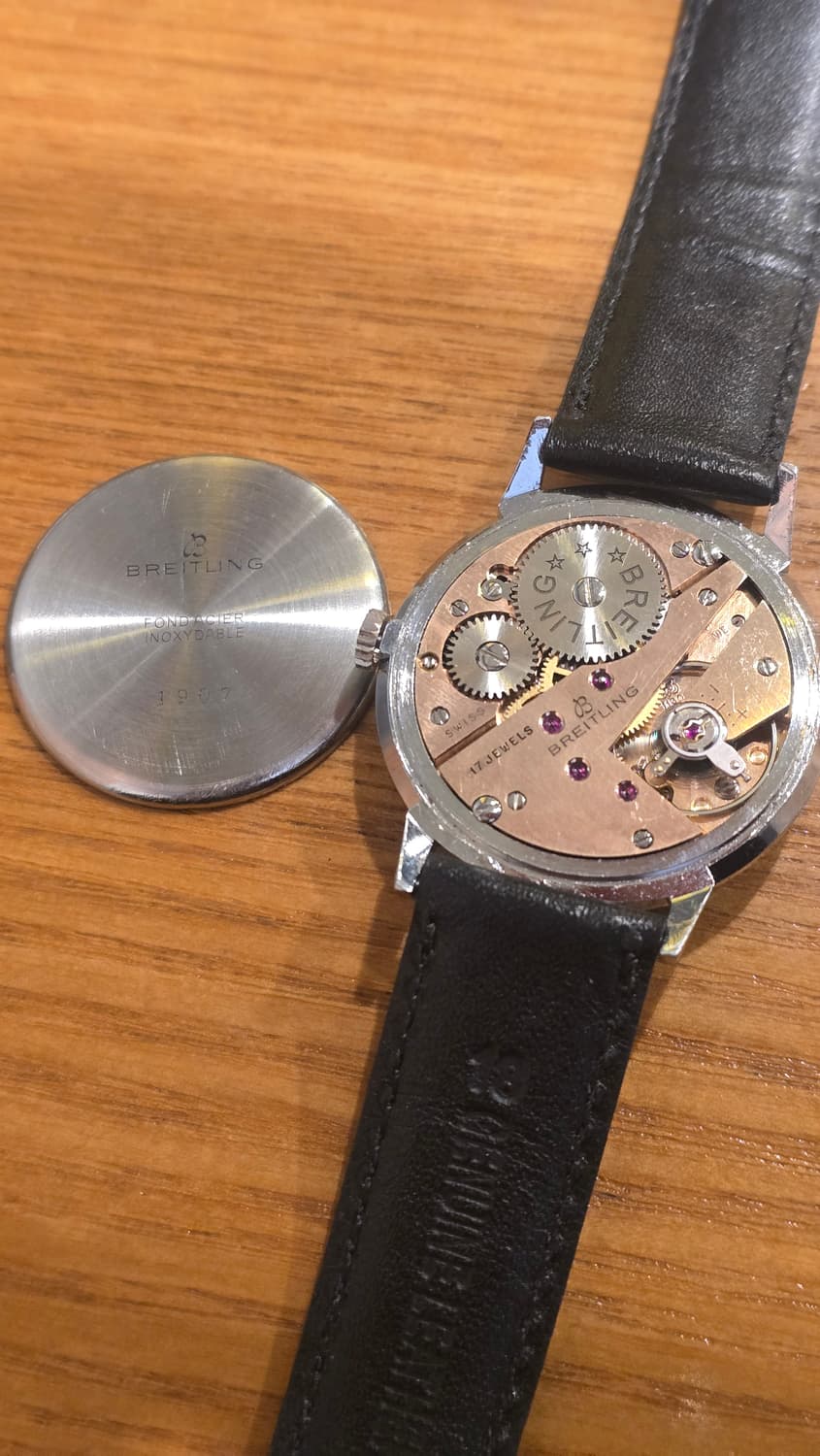 브라이틀링 빈티지 수동시계 상품이미지6