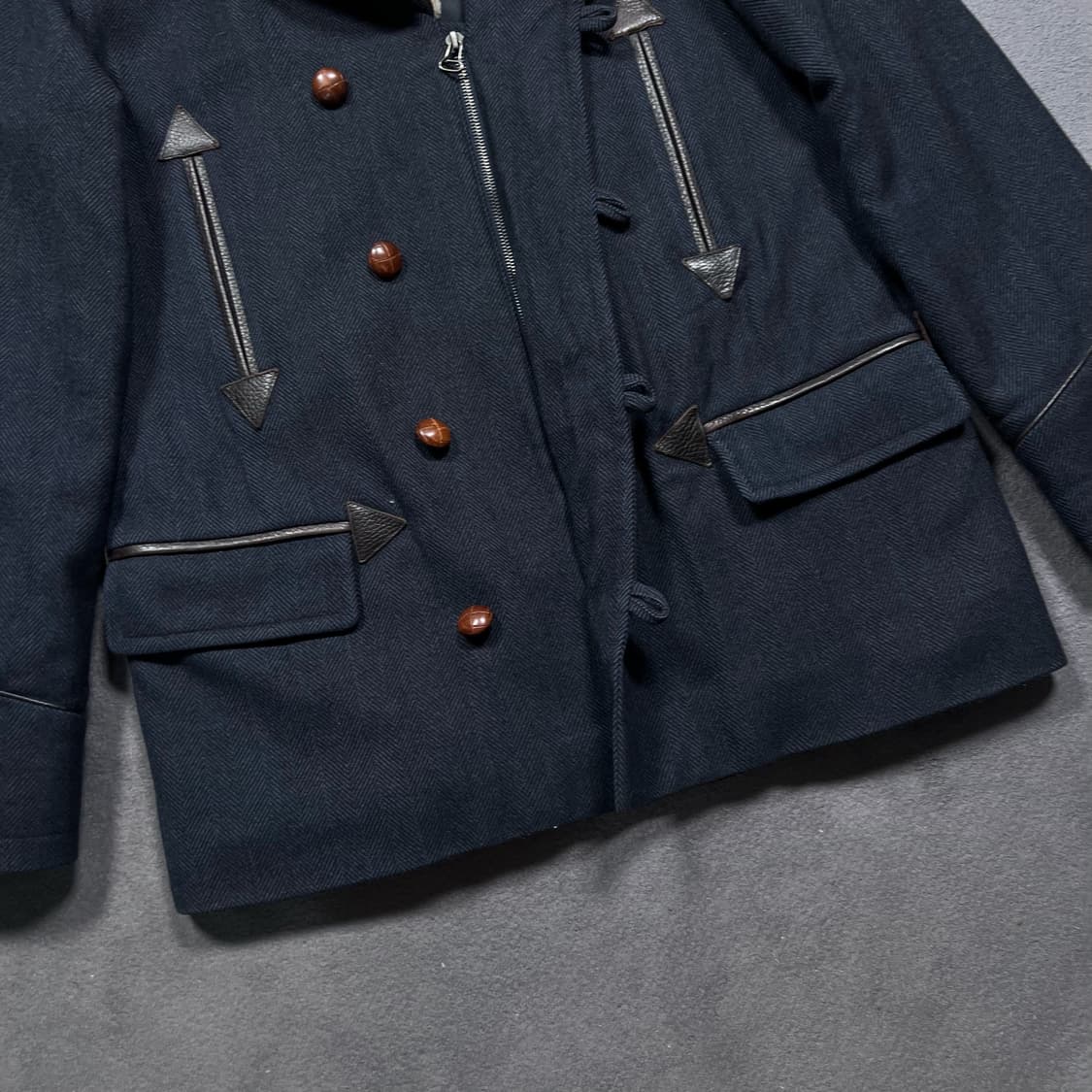 A.P.C. 아페쎄 헤링본 울 하프코트 자켓 상품이미지3