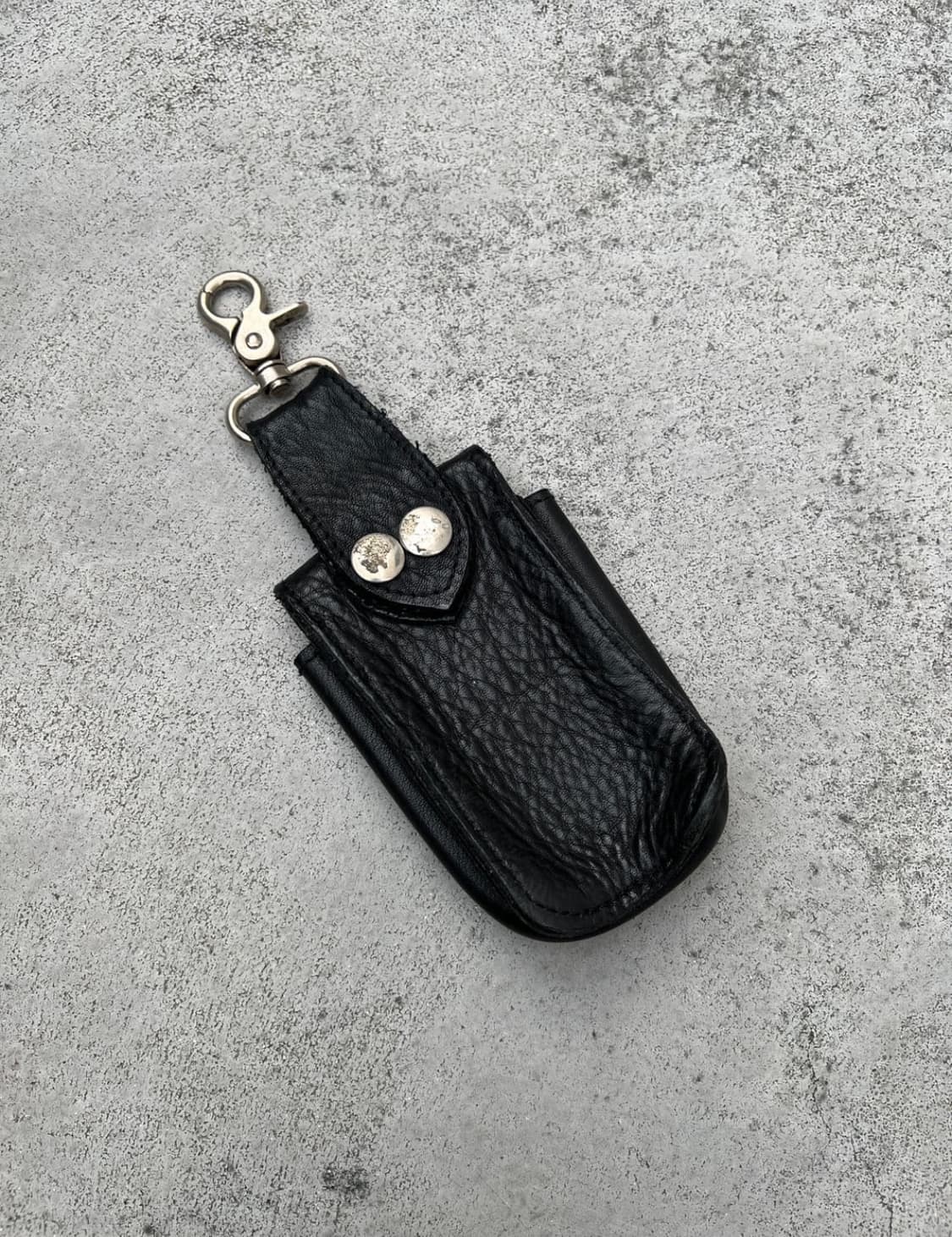 빈티지 가죽 포켓 키링 상품이미지2