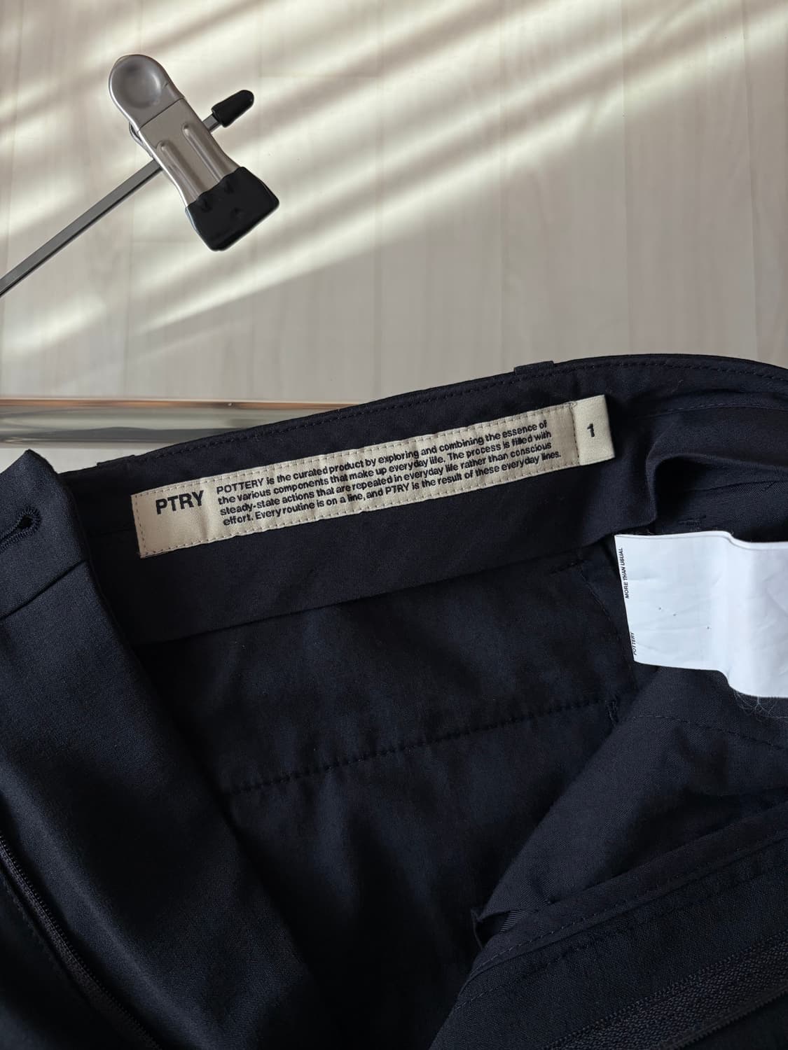 포터리 commuter pants 커뮤터팬츠 다크네이비 1  상품이미지2