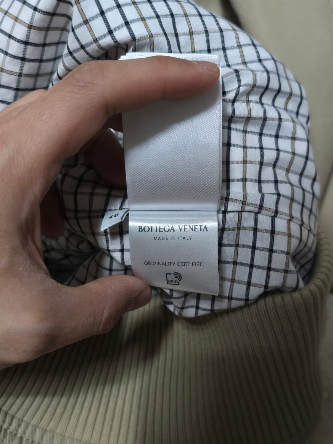 보테가베네타 카라 레더 자켓 48 상품이미지5