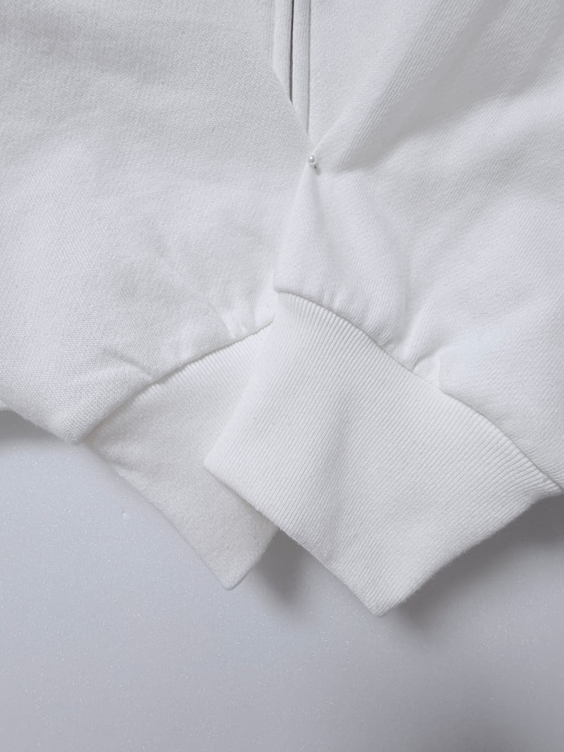 GAP 갭 크롭 후드집업 화이트M 새상품 데일리 상품이미지5