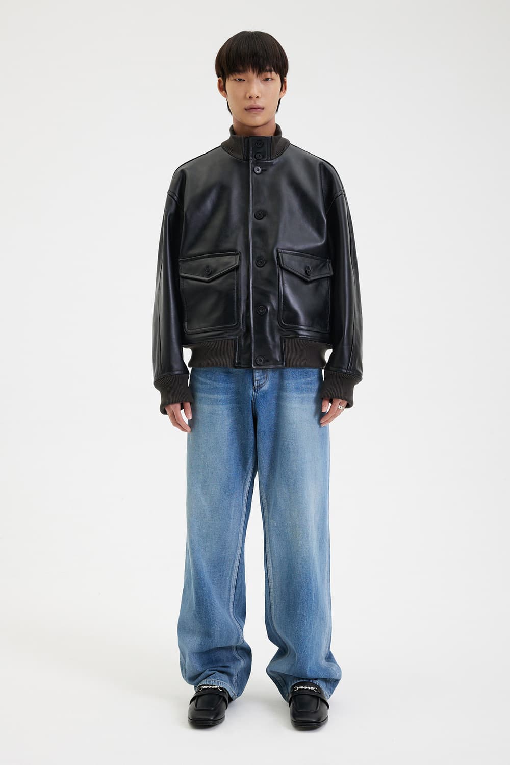 애프터프레이 a1 가죽 자켓 상품이미지3