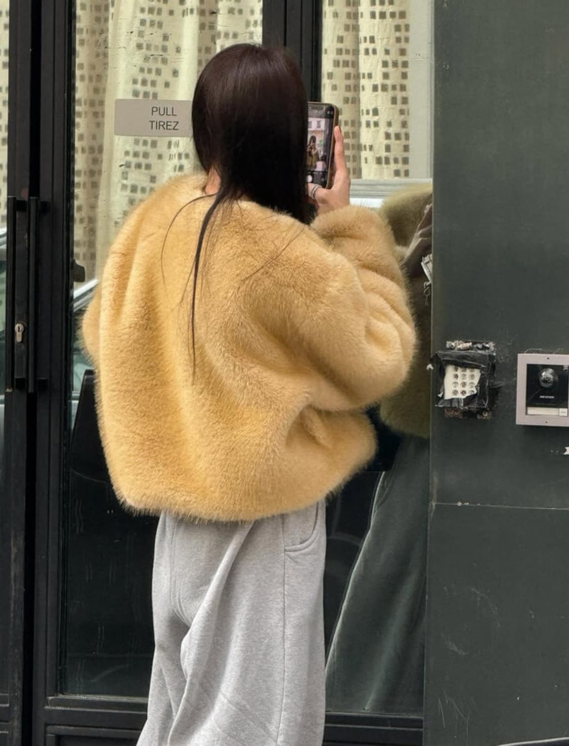 아웃핏 OUTFIT 모네 퍼자켓 상품이미지3