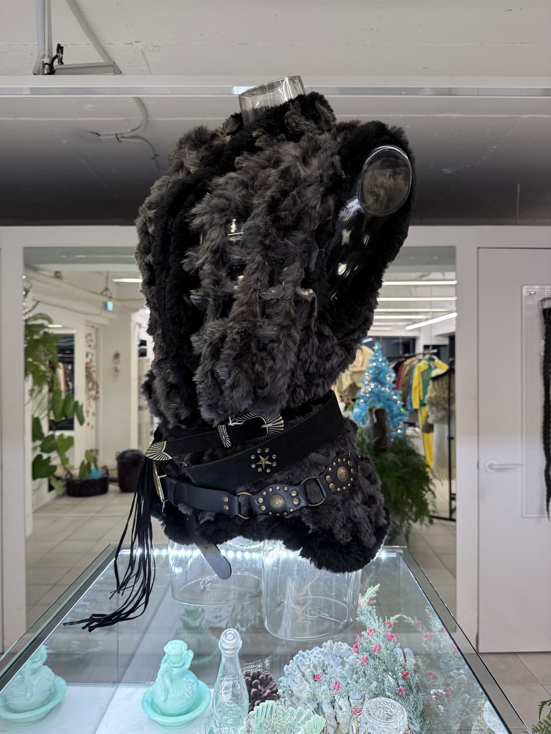 real fur vest 상품이미지1