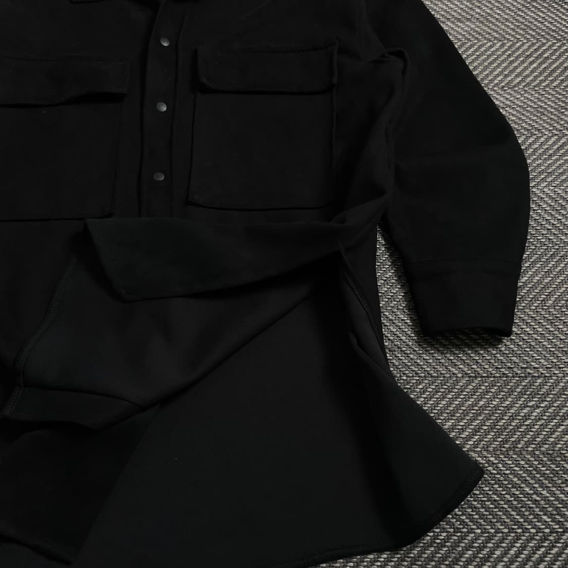 메타퍼 빈티지 미니멀 포켓 스웨이드 자켓o 4360 상품이미지4