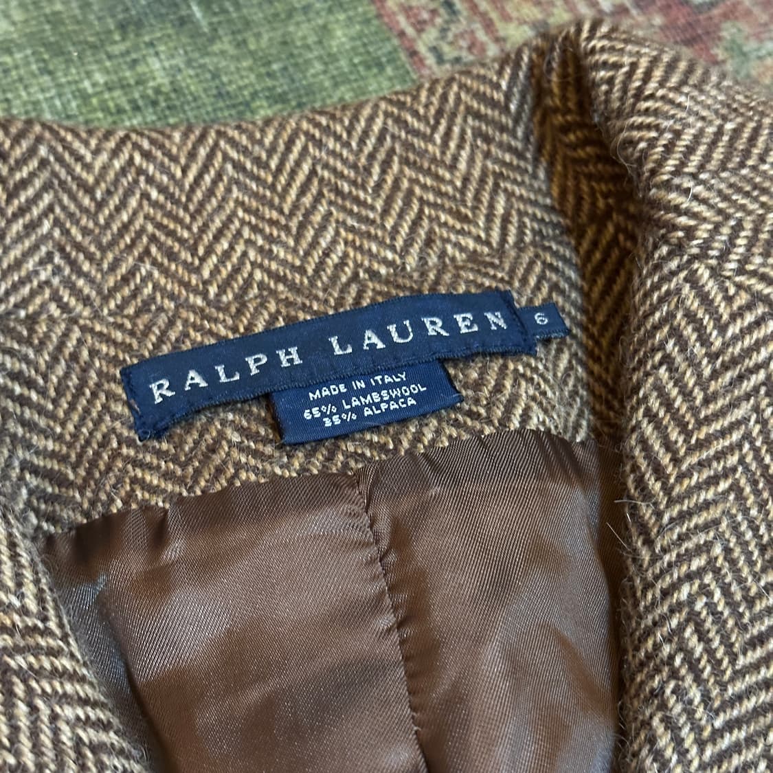 폴로 랄프로렌 램스 울 블레이져 자켓 상품이미지4