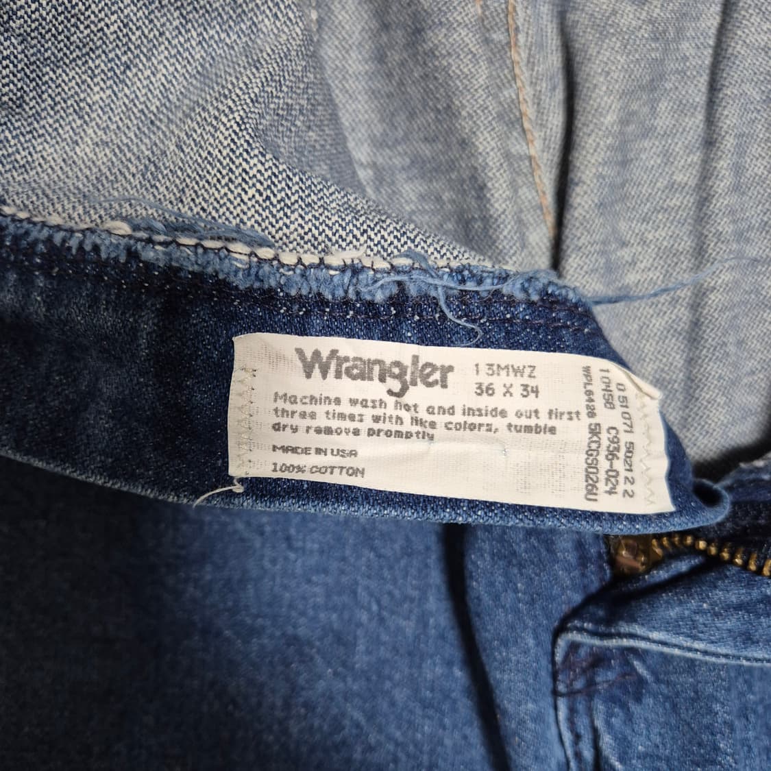 90s 랭글러 데님 팬츠 상품이미지4