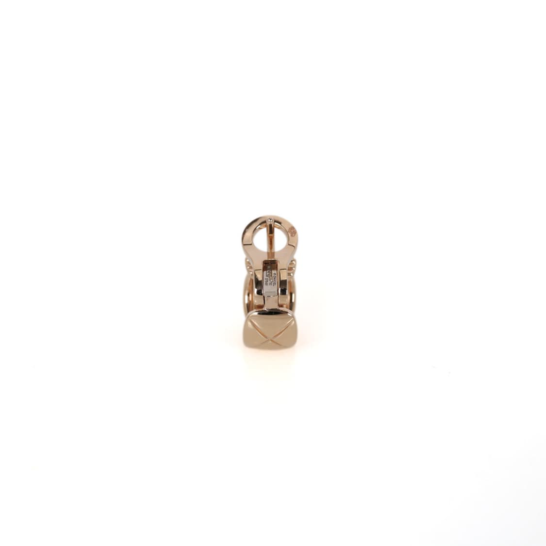 샤넬 코코크러쉬 귀걸이 Coco Crush 이어링 베이지골드 퀼팅 모티프 상품이미지5