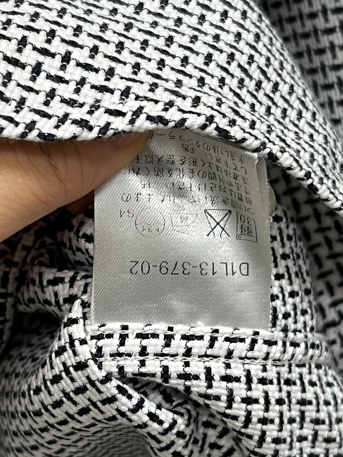 버버리 블랙라벨 지오메트릭 패턴 셔츠 상품이미지5