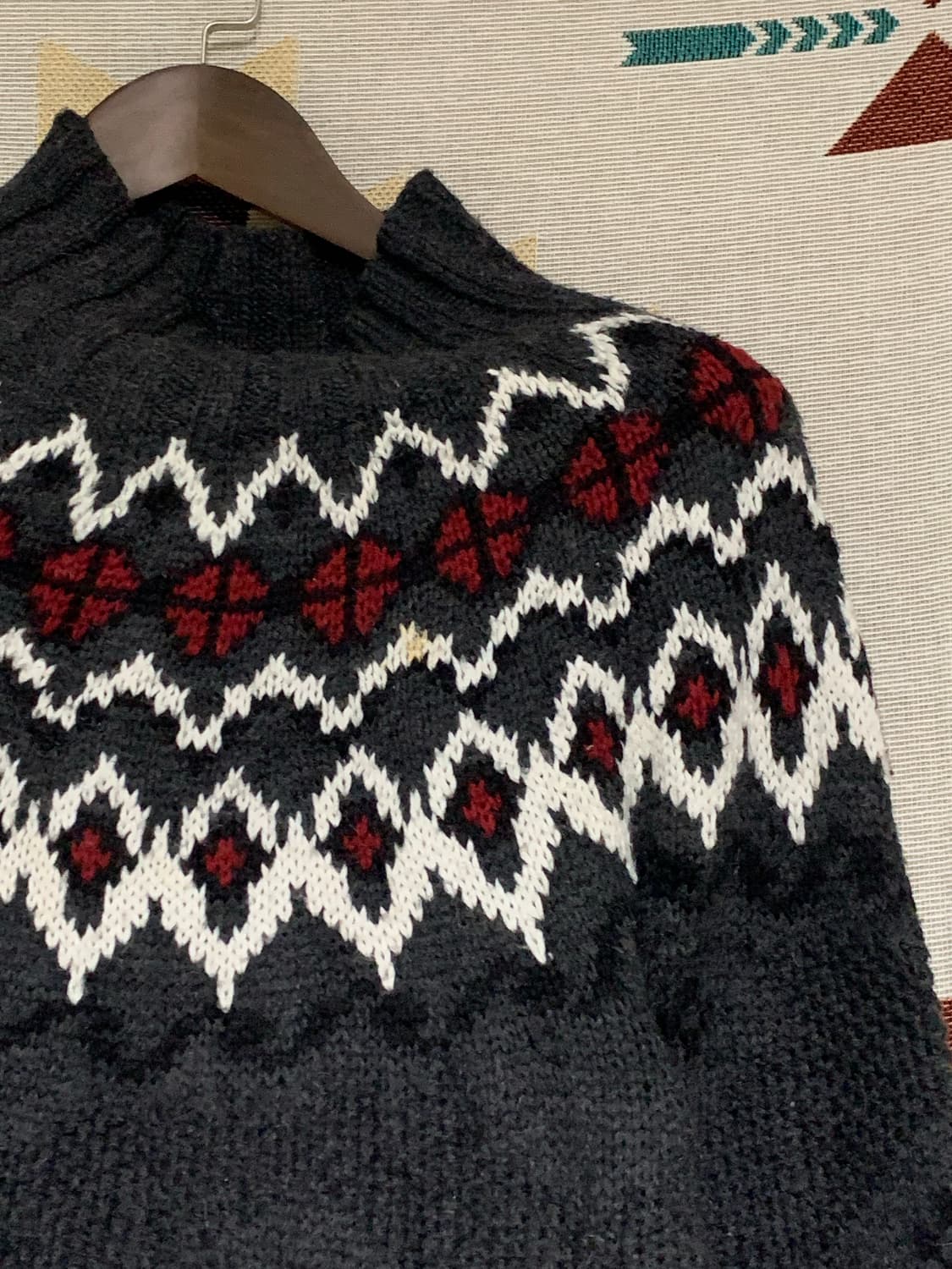 노르딕 패턴 니트 상품이미지3