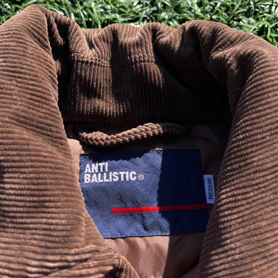 90s ANTI BALLISTIC 빈티지 헤링본 퀼팅자켓 (실측확인) 상품이미지2