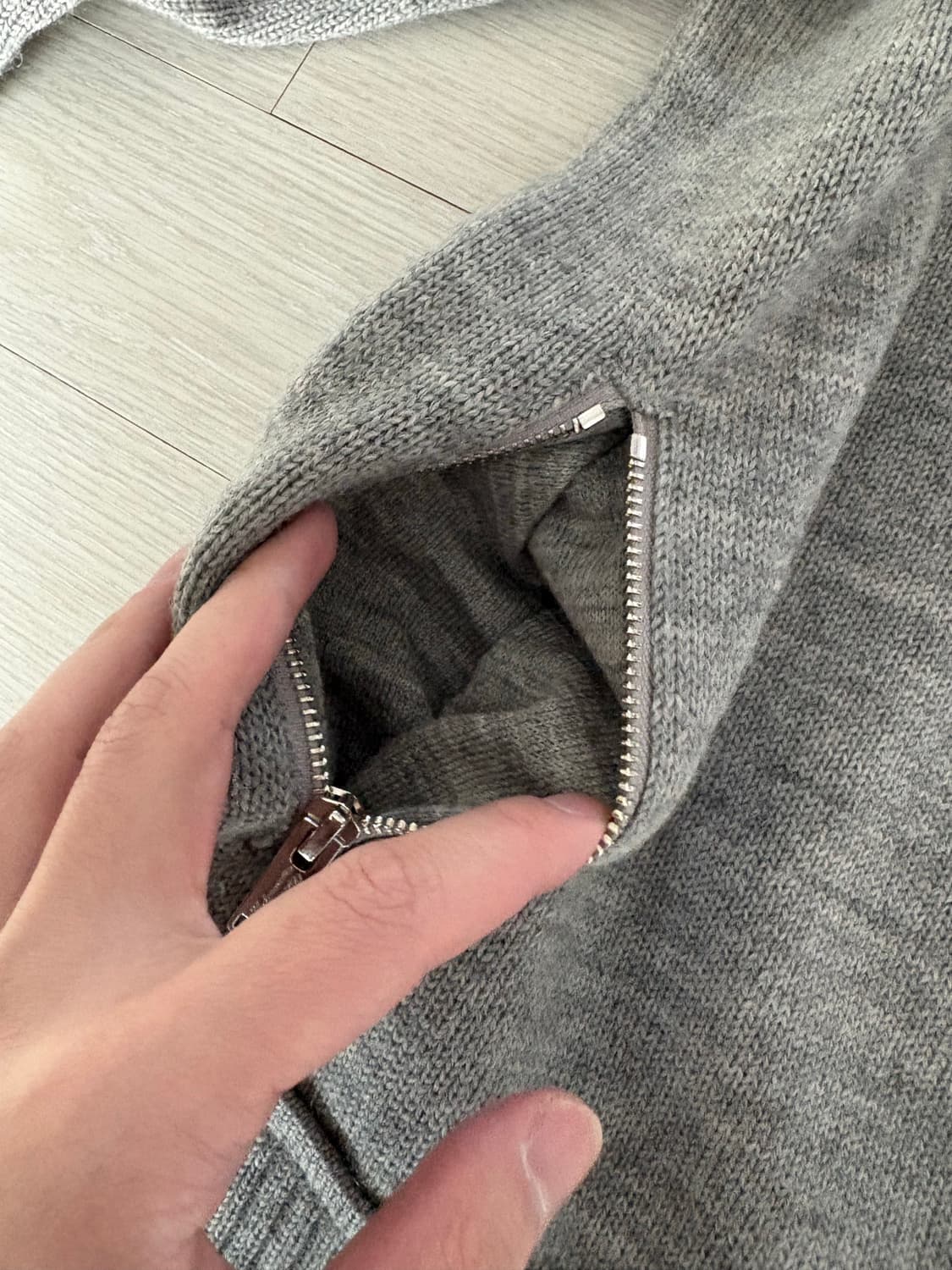 언더커버 지퍼 니트(4-100size) 상품이미지6