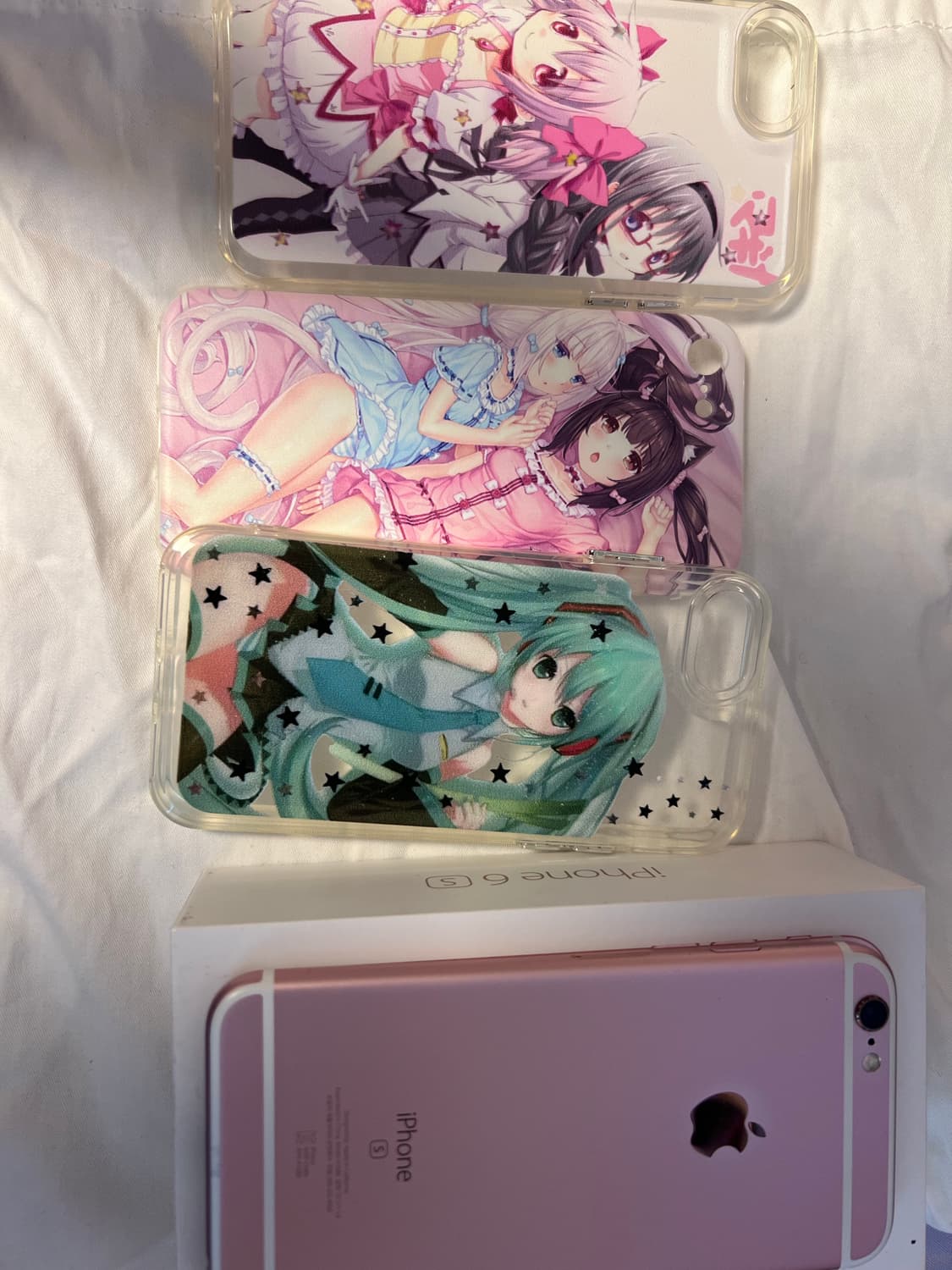 아이폰 6s 로즈골드 64GB 풀박 s급 케이스3개 상품이미지4