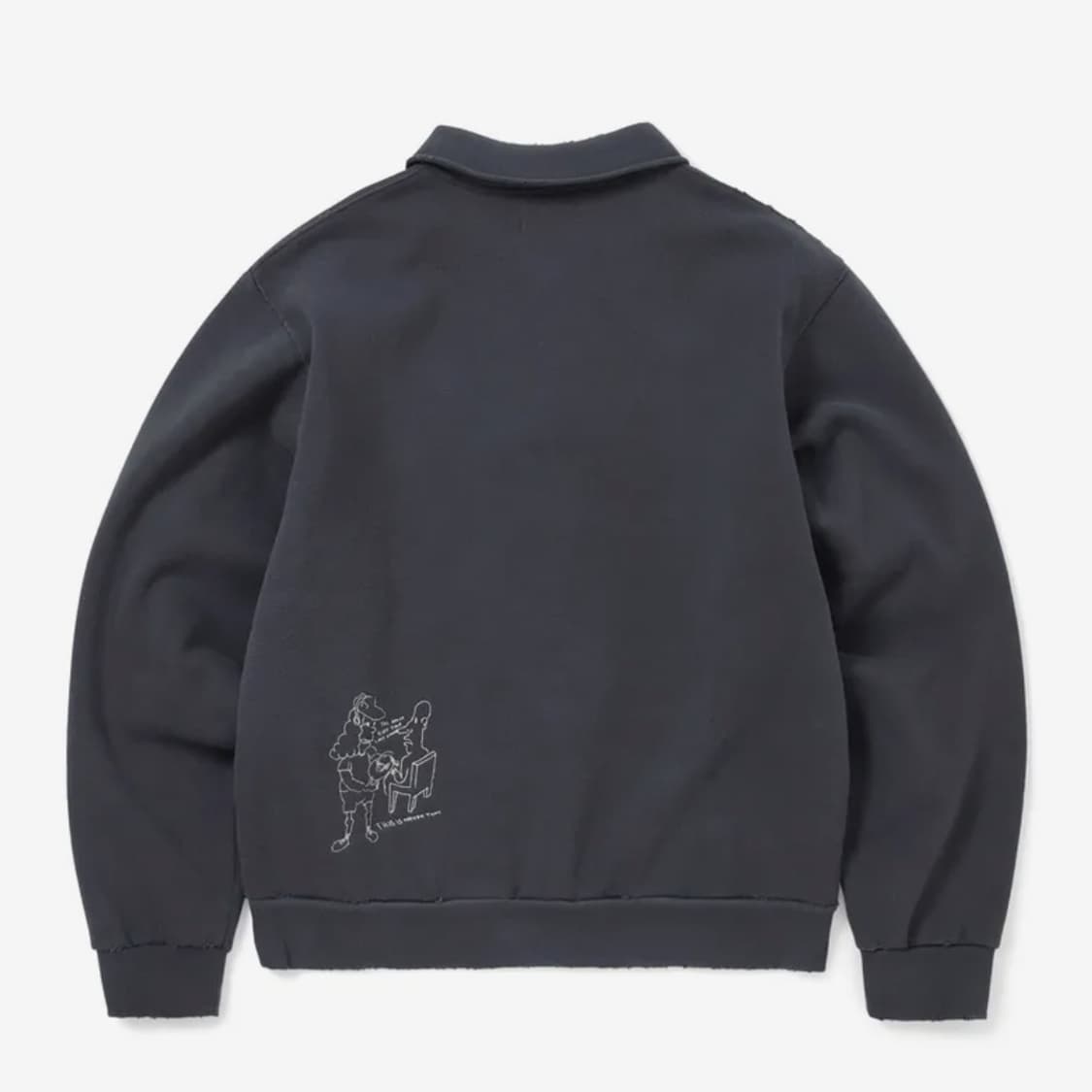 (새상품) 디스이즈네버댓 다니엘존스턴 하프집업 스웻셔츠 L 상품이미지2