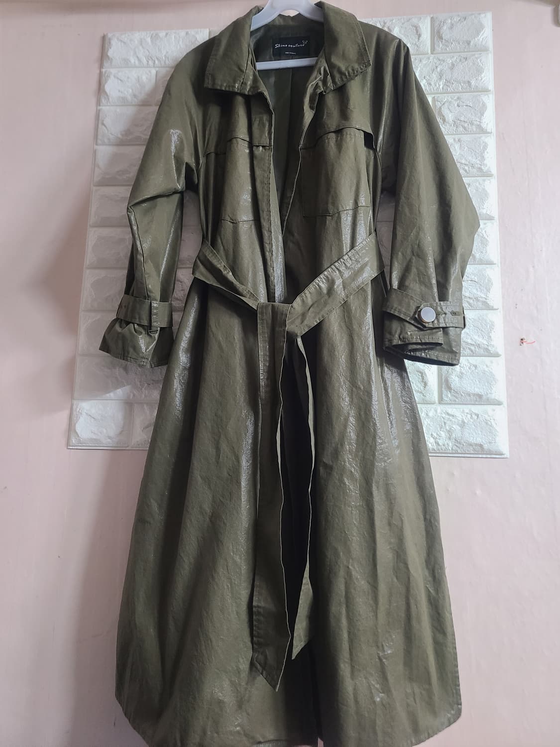 Shine couture 카키트렌치(55~66) 상품이미지1