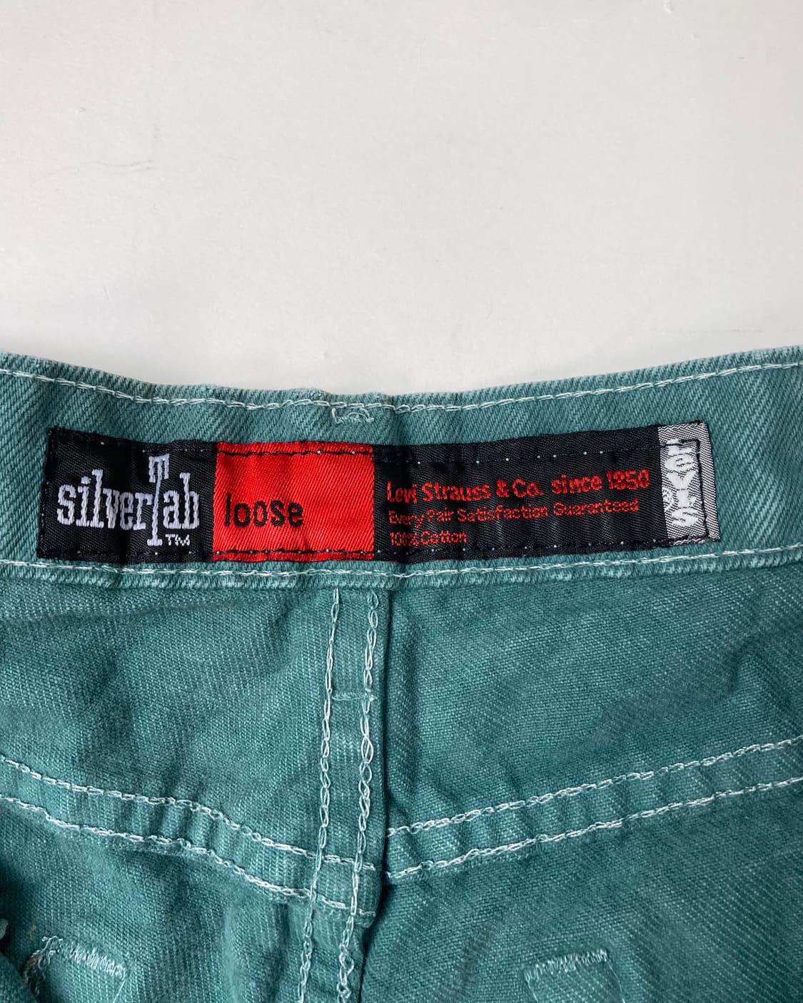 90s Levi's Silvertab Jeans (teal) 상품이미지3