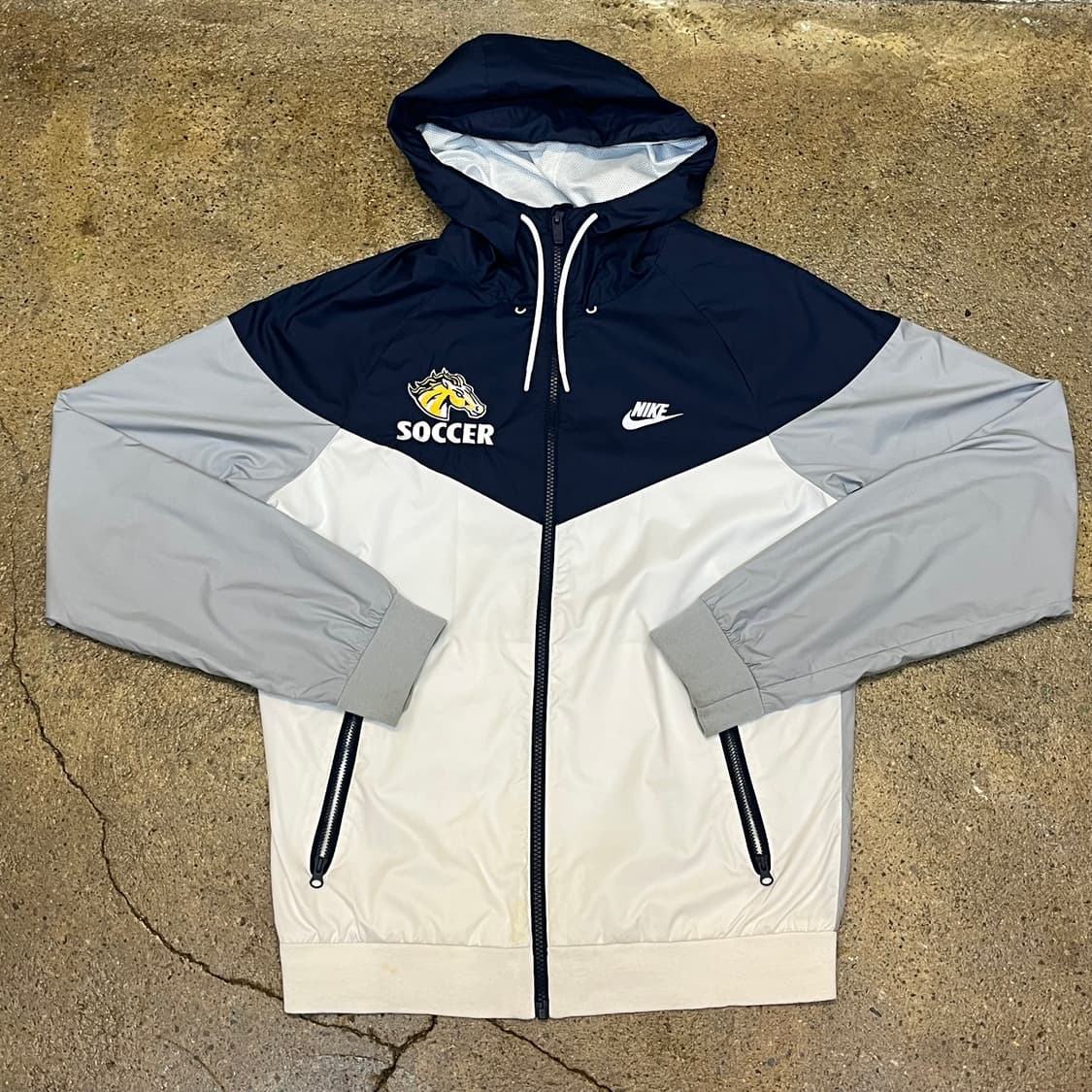 미국 빈티지 나이키 싸커 후드 바람막이 상품이미지1
