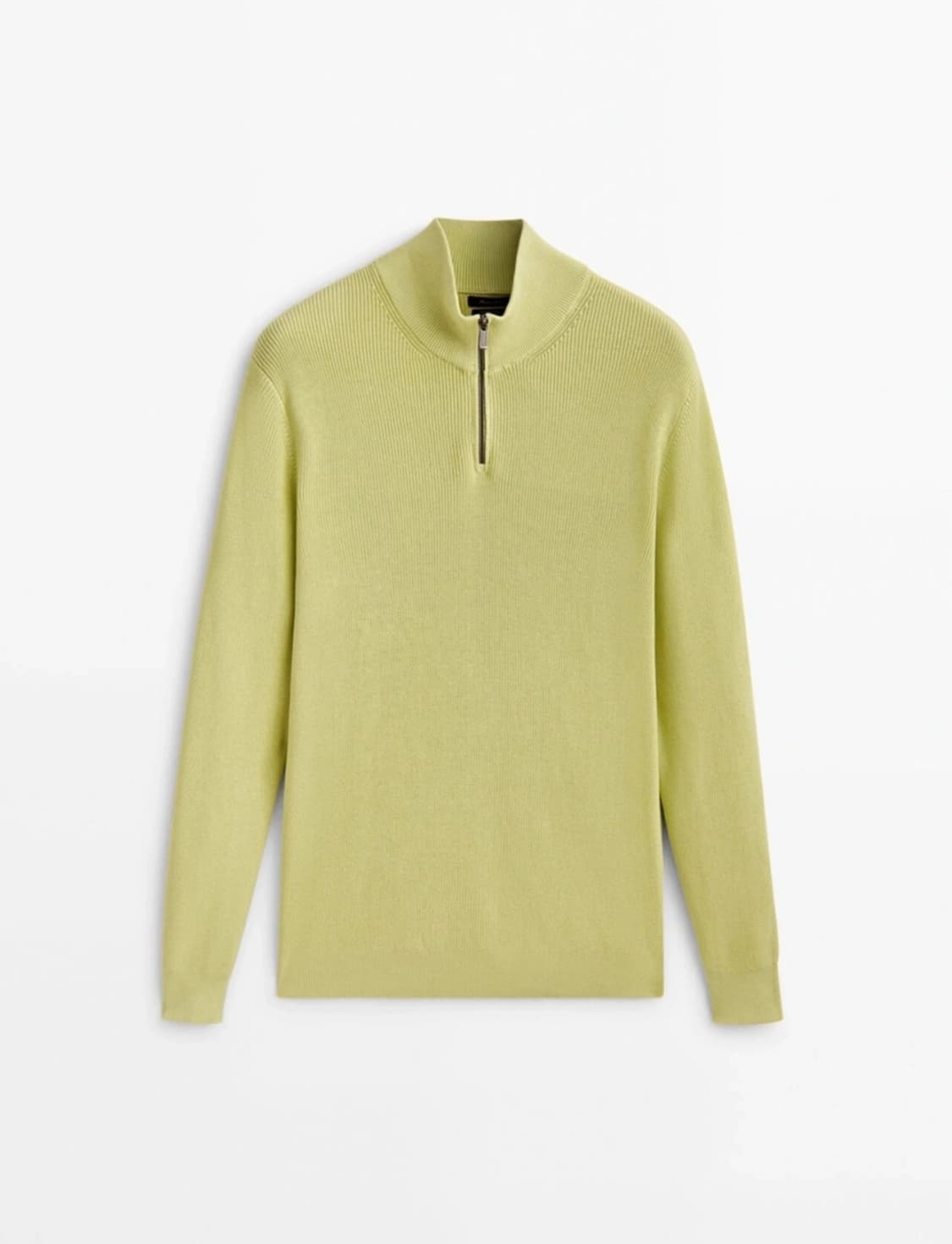 마시모두띠 지퍼 디테일 텍스처 터틀넥 스웨터 상품이미지1