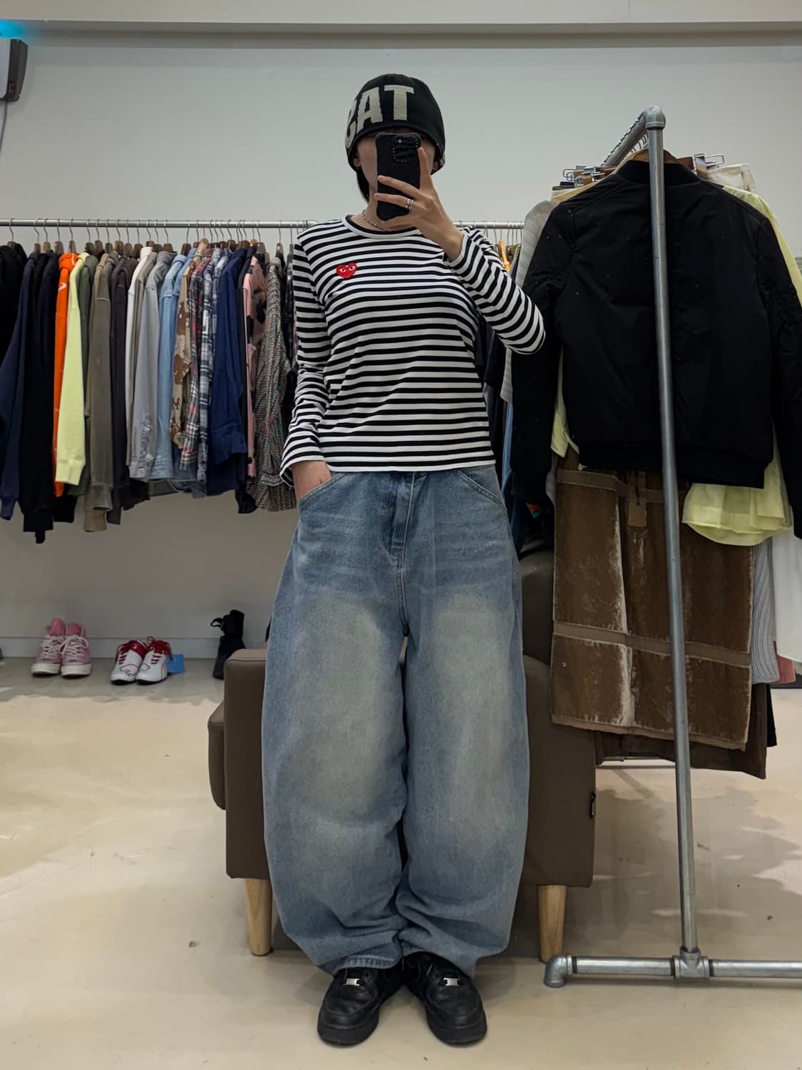 꼼데가르송 스트라이프 롱슬리브 티셔츠 상품이미지8