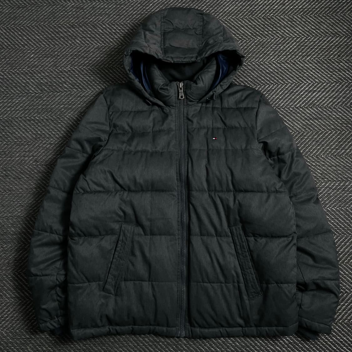 타미힐피거 박시핏 후드 점퍼 그레이 y 3984 상품이미지2