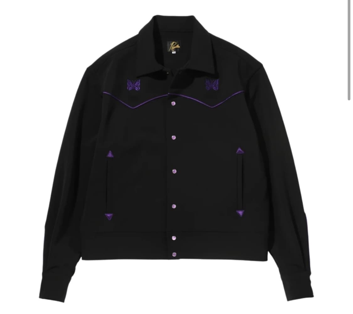 니들스 카우보이 파이핑 자켓 블랙 M 상품이미지1