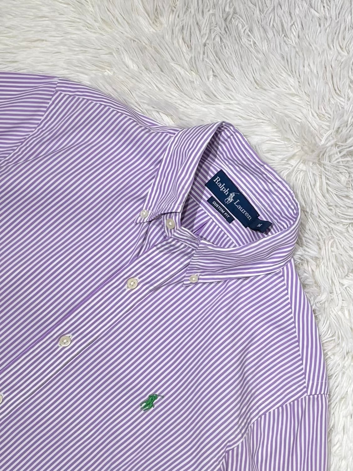 폴로랄프로렌 그린포니 스트라이프 반팔 셔츠 상품이미지4