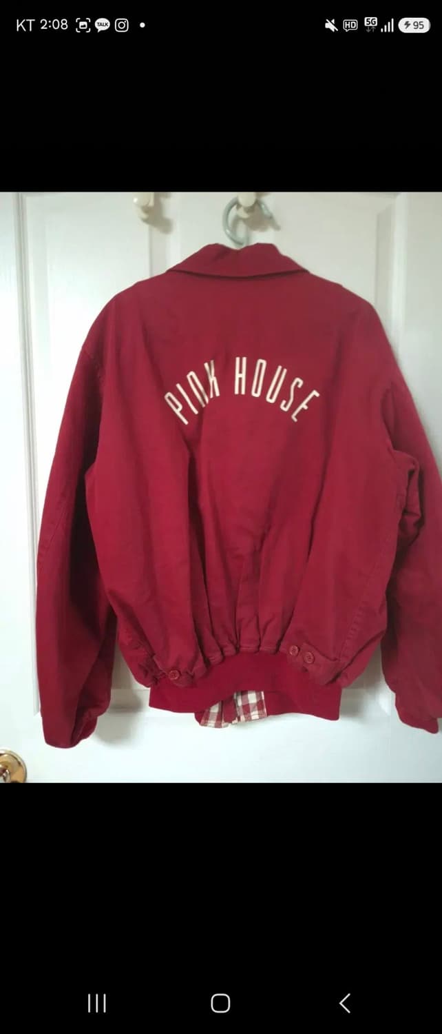 핑크하우스(Pink House)와펜 자수 점퍼 모리걸 갸루 일본빈티지 상품이미지7