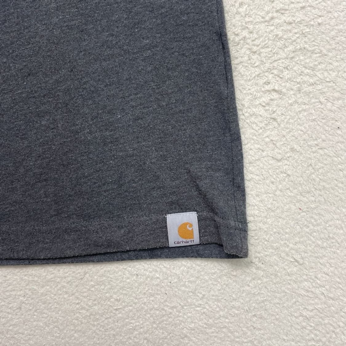 CARHARTT 프린팅 반팔 티 그레이 S 상품이미지3