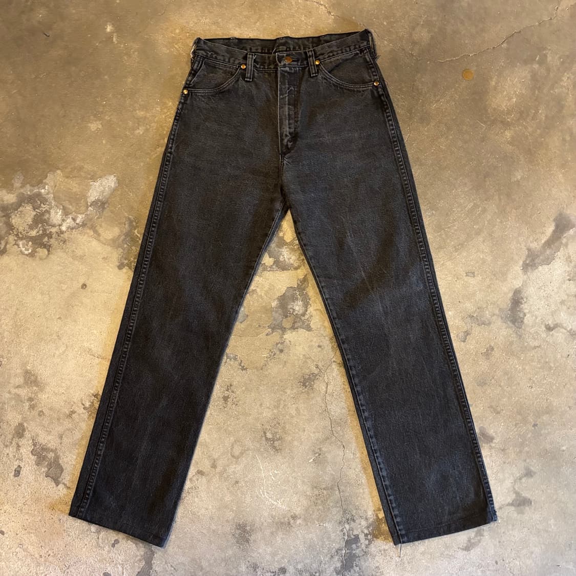 80년대 미국 랭글러 13mwz 흑청 상품이미지4